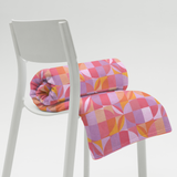Geo Florals Pink - Throw Blanket