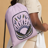 Scandinavian Folkart - Drawstring Bag