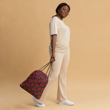 Flaming Heart -All-Over Print Drawstring bag