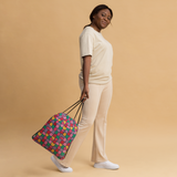 Color Pieces Pattern - All-Over Print Drawstring bag