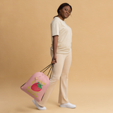 La Saison des Fraises - All-Over Print Drawstring Bag
