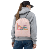 Love Stripes Bright - All-Over Print Drawstring Bag