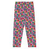 Color Pieces Pattern - All-Over Print Kid's Leggings