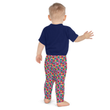 Color Pieces Pattern - All-Over Print Kid's Leggings