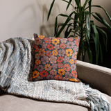 Retro Bloom - Premium Pillow