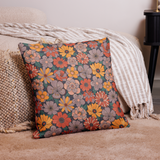 Retro Bloom - Premium Pillow