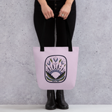 Scandinavian Folkart - All-Over Print Tote Bag