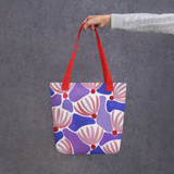 Pink Flowers - All-Over Print Tote Bag