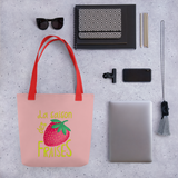 La Saison des Fraises - All-Over Print Tote Bag