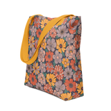 Retro Bloom - All-Over Print Tote bag