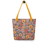 Retro Bloom - All-Over Print Tote bag