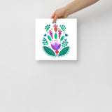 Balancing Flowers - Poster