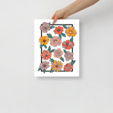 Retro Bloom - Poster