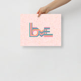 Love Stripes Bright - Poster