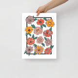 Retro Bloom - Poster