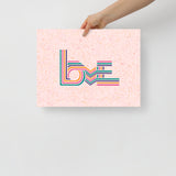 Love Stripes Bright - Poster