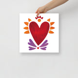 Flaming Heart - Poster