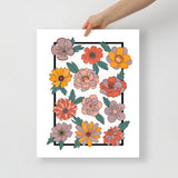 Retro Bloom - Poster