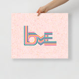 Love Stripes Bright - Poster