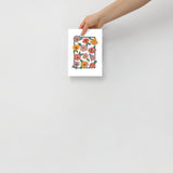 Retro Bloom - Poster