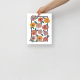 Retro Bloom - Poster