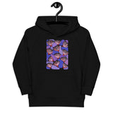 Pink Flowers - Kid's Eco Hoodie