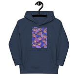 Pink Flowers - Kid's Eco Hoodie