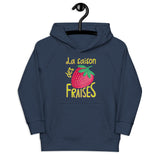 La Saison des Fraises - Kid's Eco Hoodie