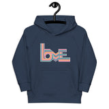 Love Stripes Bright - Kid's Eco Hoodie
