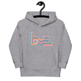 Love Stripes Bright - Kid's Eco Hoodie