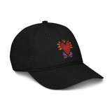 Flaming Heart - Organic Baseball Hat