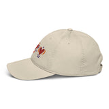 Triple Burning Heart - Organic Baseball Hat