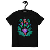 Balancing Flowers - Kid's Organic Cotton T-Shirt