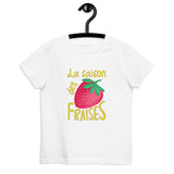 La Saison des Fraises - Kid's Organic Cotton T-Shirt