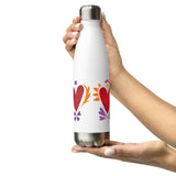 Tripple Burning Heart - Stainless Steel Water Bottle