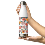 Retro Bloom - Stainless Steel Water Bottle