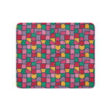 Color Pieces Pattern - Sherpa Blanket