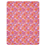 Geo Florals Pink - Sherpa blanket
