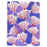 Pink Flowers - Throw Blanket