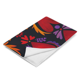 Flaming Heart Pattern - Throw Blanket