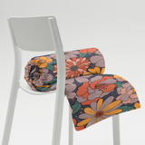 Retro Bloom - Throw Blanket