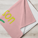 La Saison des Fraises - Throw Blanket