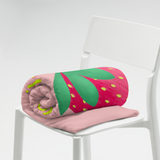 La Saison des Fraises - Throw Blanket