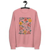 Retro Bloom - Unisex Eco Sweatshirt