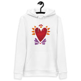 Flaming Heart - Unisex Eco Hoodie