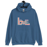 Love Stripes Bright - Unisex Hoodie