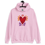 Flaming Heart - Unisex Hoodie