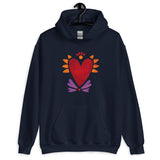 Flaming Heart - Unisex Hoodie