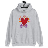 Flaming Heart - Unisex Hoodie