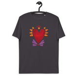 Flaming Heart - Unisex Organic Cotton T-Shirt
